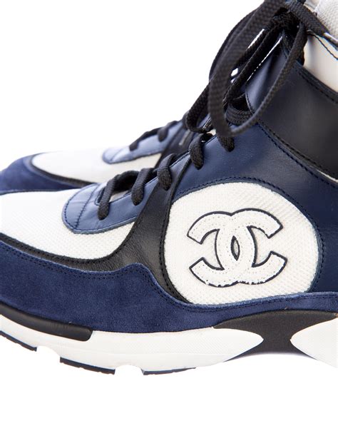 chanel high top sneakers men|chanel sneakers price euro.